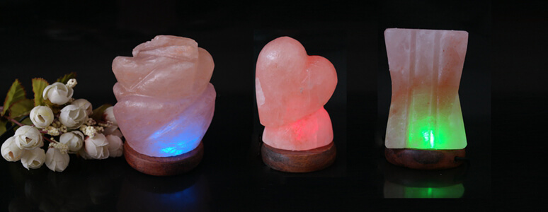 USB salt lamp colorful