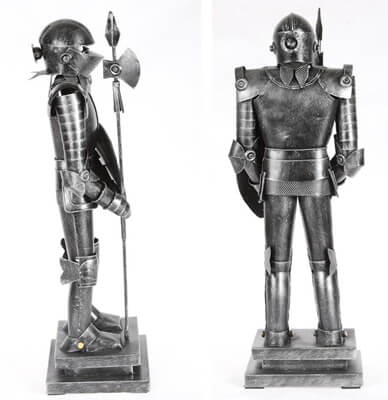 retro ornaments knight decoration best gift