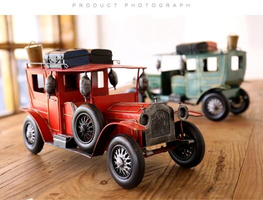 Classic retro iron metal car model decoration (3)