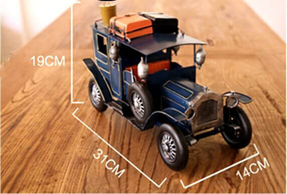 Classic retro iron metal car model decoration (5)