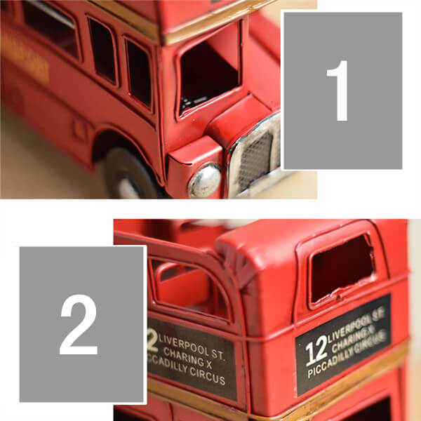 Double-decker Bus detail