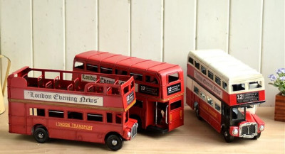 Handmade Classic London Street Bus (2)