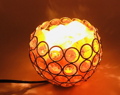 HIMALAYAN SALT LAMP YUEDAER CRYSTAL SEA SALT ROCK LAMP BOWL