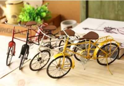 metal bicycle decoration