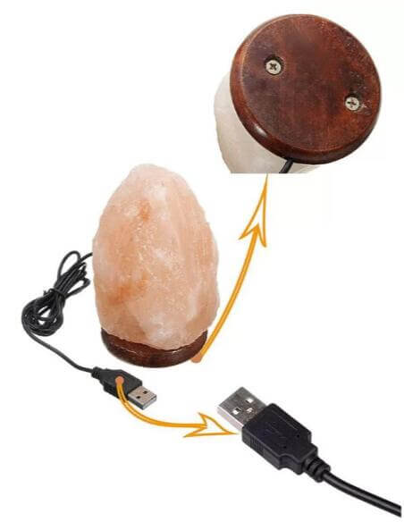 Crystal Salt Rock LAMP