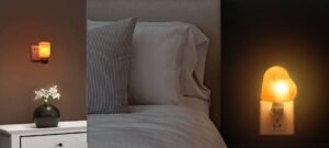 Salt night light enhancing ambient lighting in hospitality