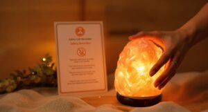 Step-by-step maintenance instructions for rock salt lights with safety precautions