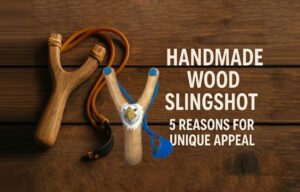 Explore the charm of handmade wood slingshots crafted from eco-friendly materials. Perfect for stores seeking unique and nostalgic products.