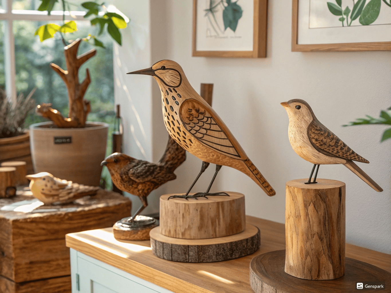 Explore the latest wood carving birds trends for 2025, featuring unique designs that blend artistry and nature into your home decor.