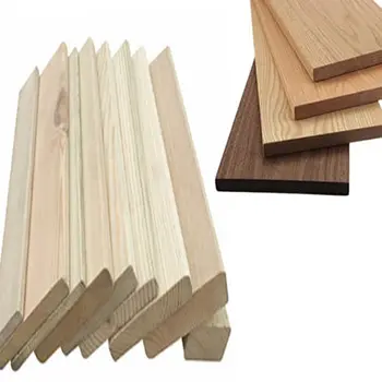 wooden block material